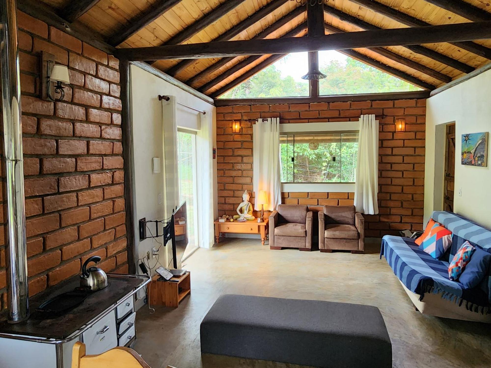 Refugio No Meio Da Natureza - Chale Pe De Serra Alto Paraíso de Goiás Dış mekan fotoğraf