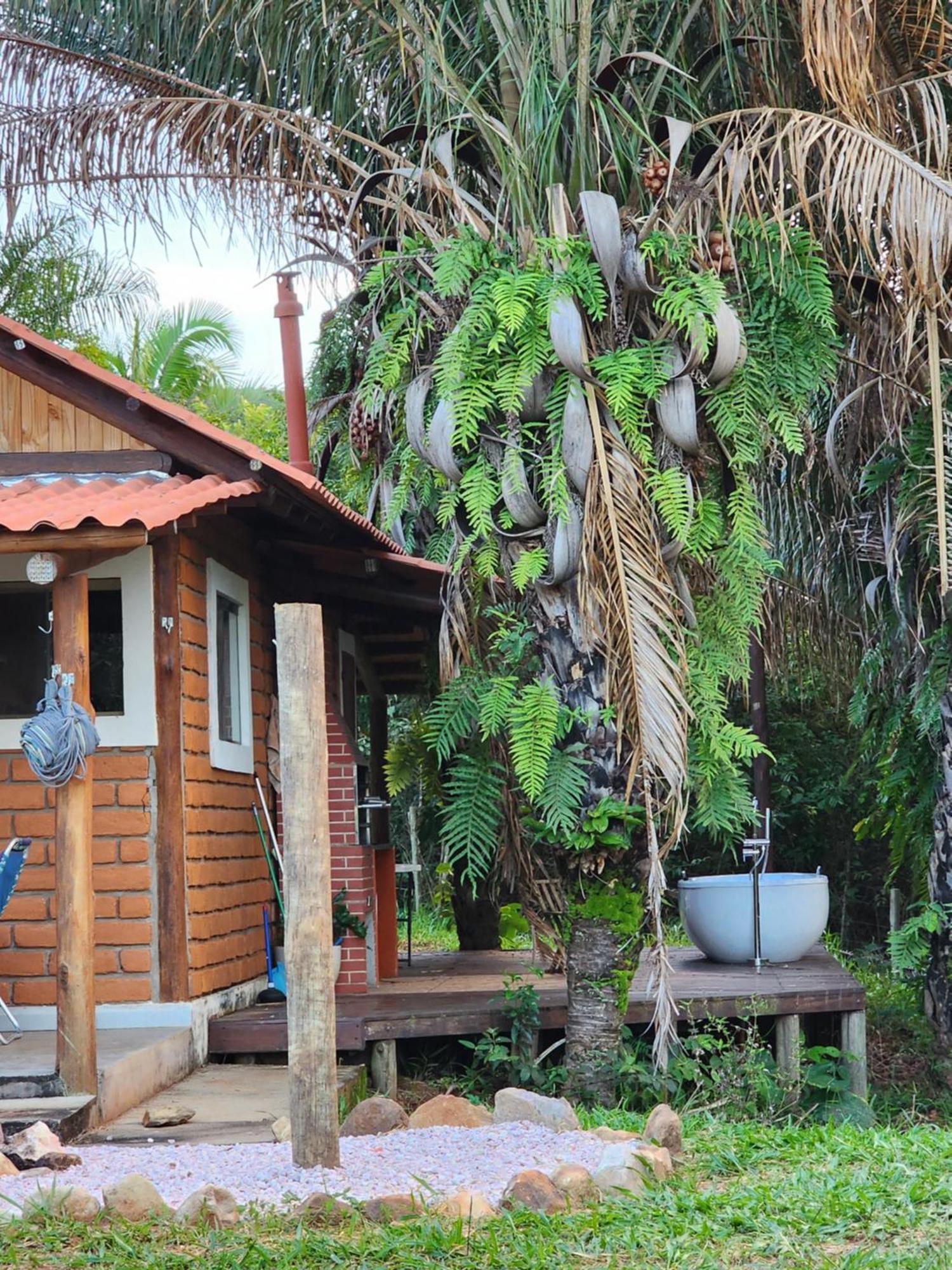 Refugio No Meio Da Natureza - Chale Pe De Serra Alto Paraíso de Goiás Dış mekan fotoğraf